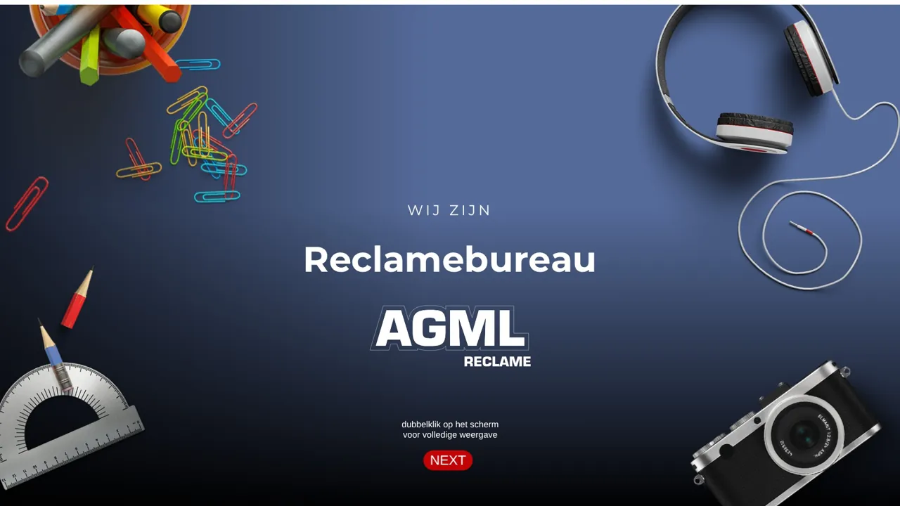 AGML Reclame, animatie in JavaScript
